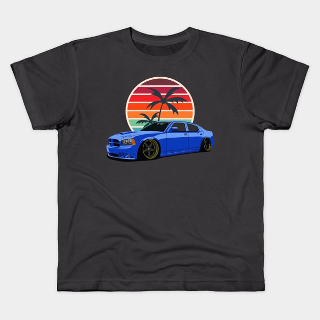 CHARGER RT SRT8 Kids T-Shirt by Automotive_King